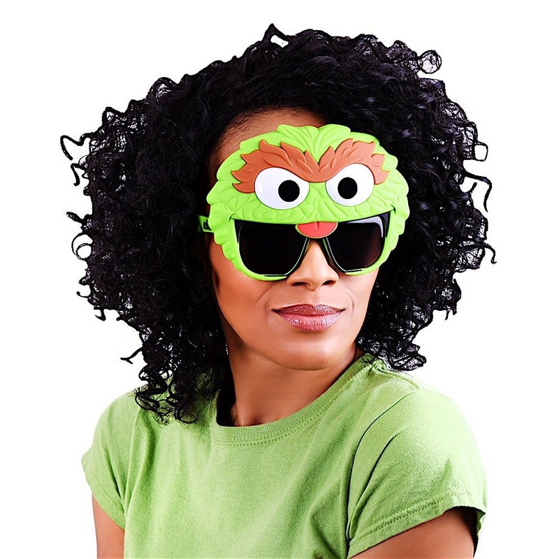 Sun-Staches Sesame Street Official Oscar The Grouch Sunglasses, Costume Accessory, UV 400, One Size Fits Most - Image 4